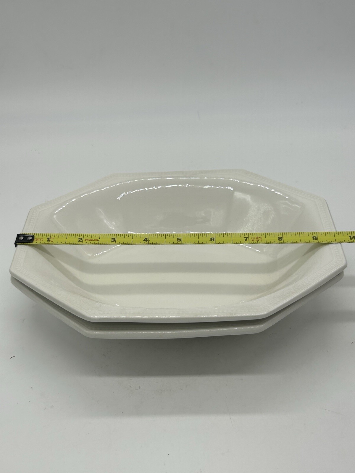 Johnson Brothers Ironware Ivory White Serving Bowl (Set of 2) Made in England