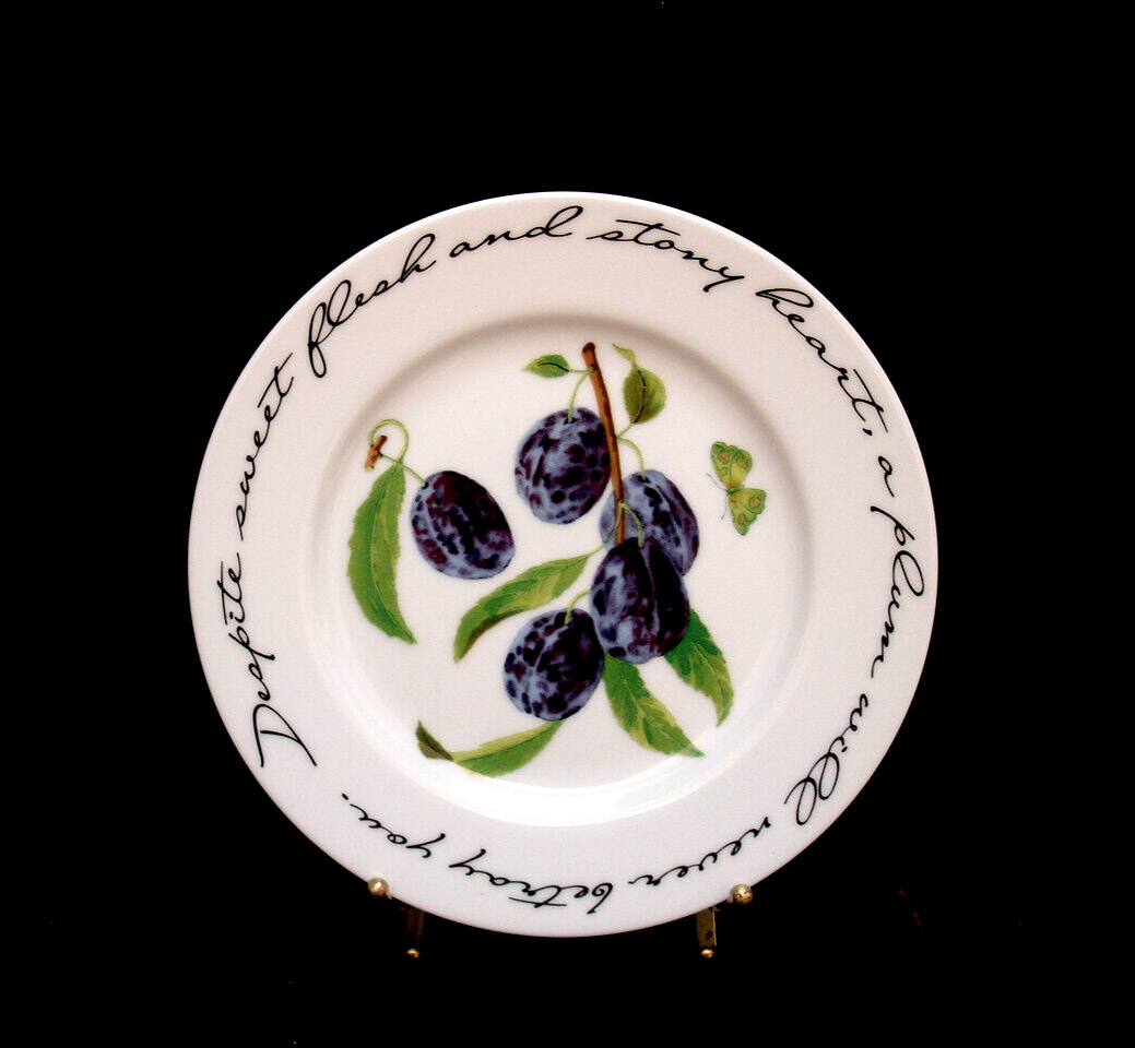 Orchard Suite by Williams-Sonoma SALAD PLATE 7 3/4″ SET / 4