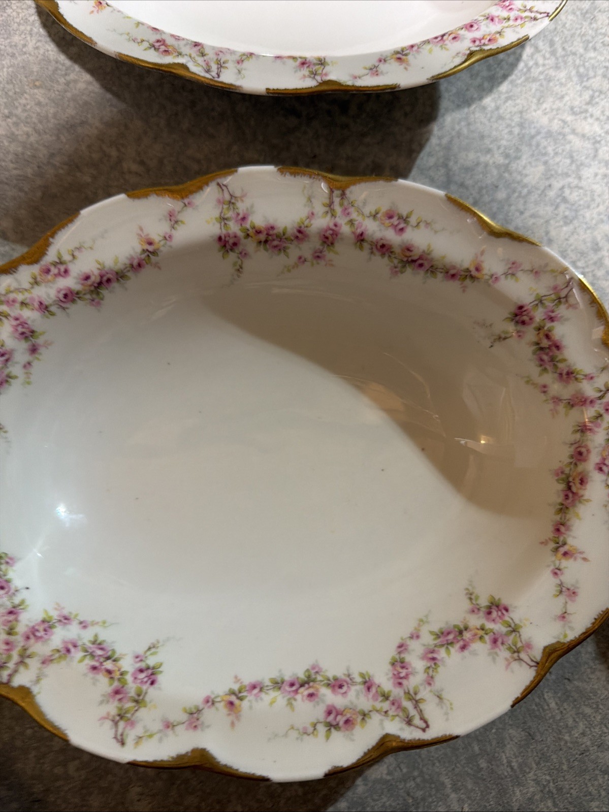 Theodore Haviland New York VARENNE 9.75″ Oval Serving Bowl Set Of 3