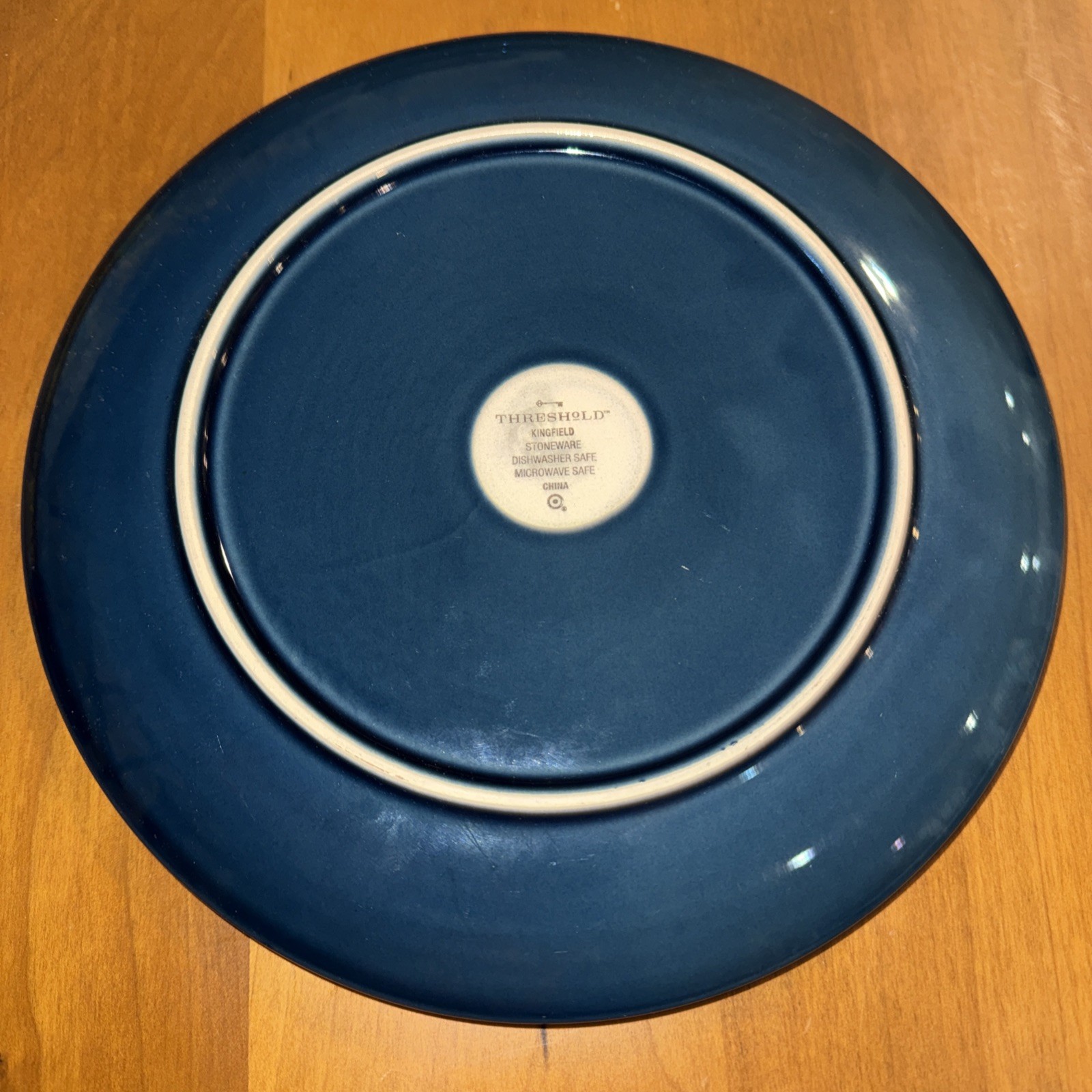Threshold Kingfield Stoneware Dinner Plates 10.6in Discontinued Set of 4 Target