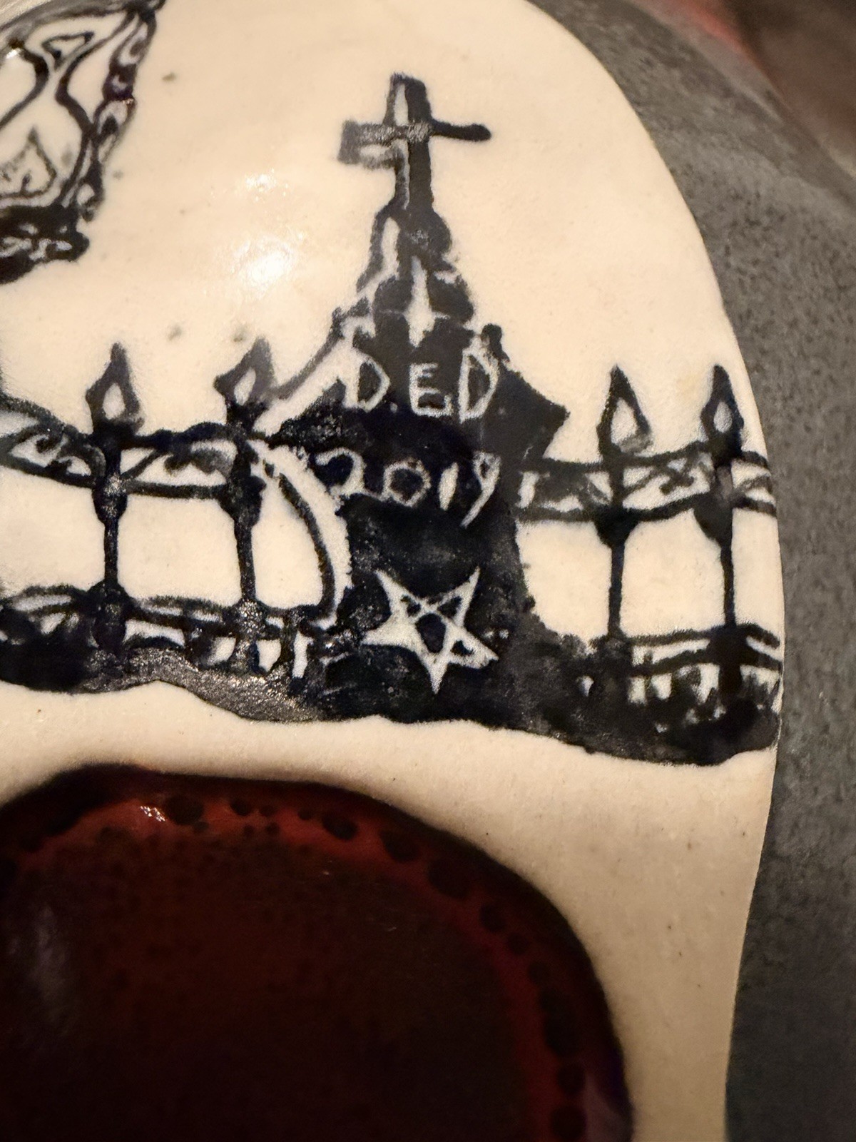 Scrimshaw Pottery Mug Ben Gaboury 2019 Edition