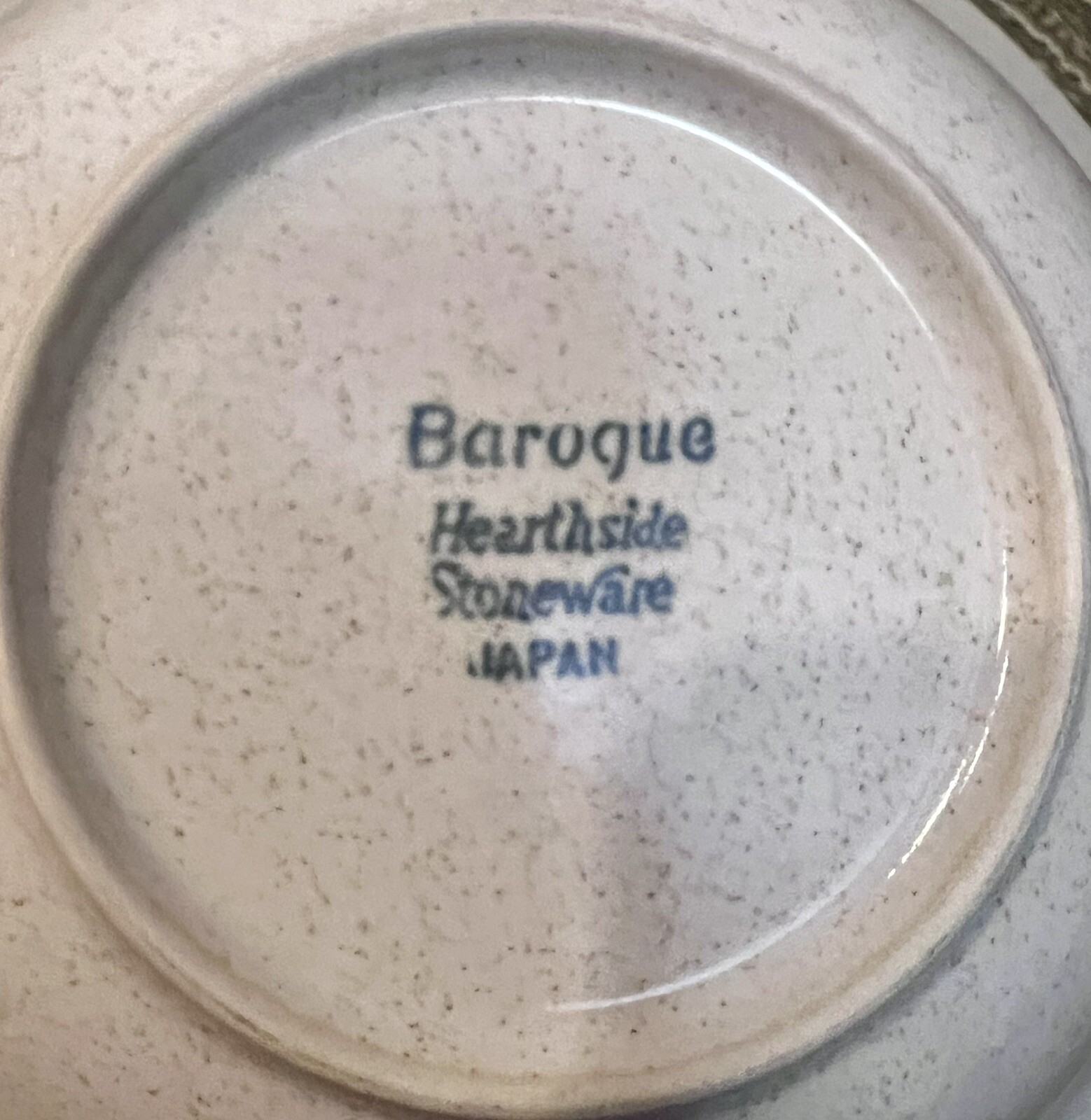 Hearthside Stoneware Autumn Fair Baroque Japan Soup Bowl 6.5in Vintage Set of 2