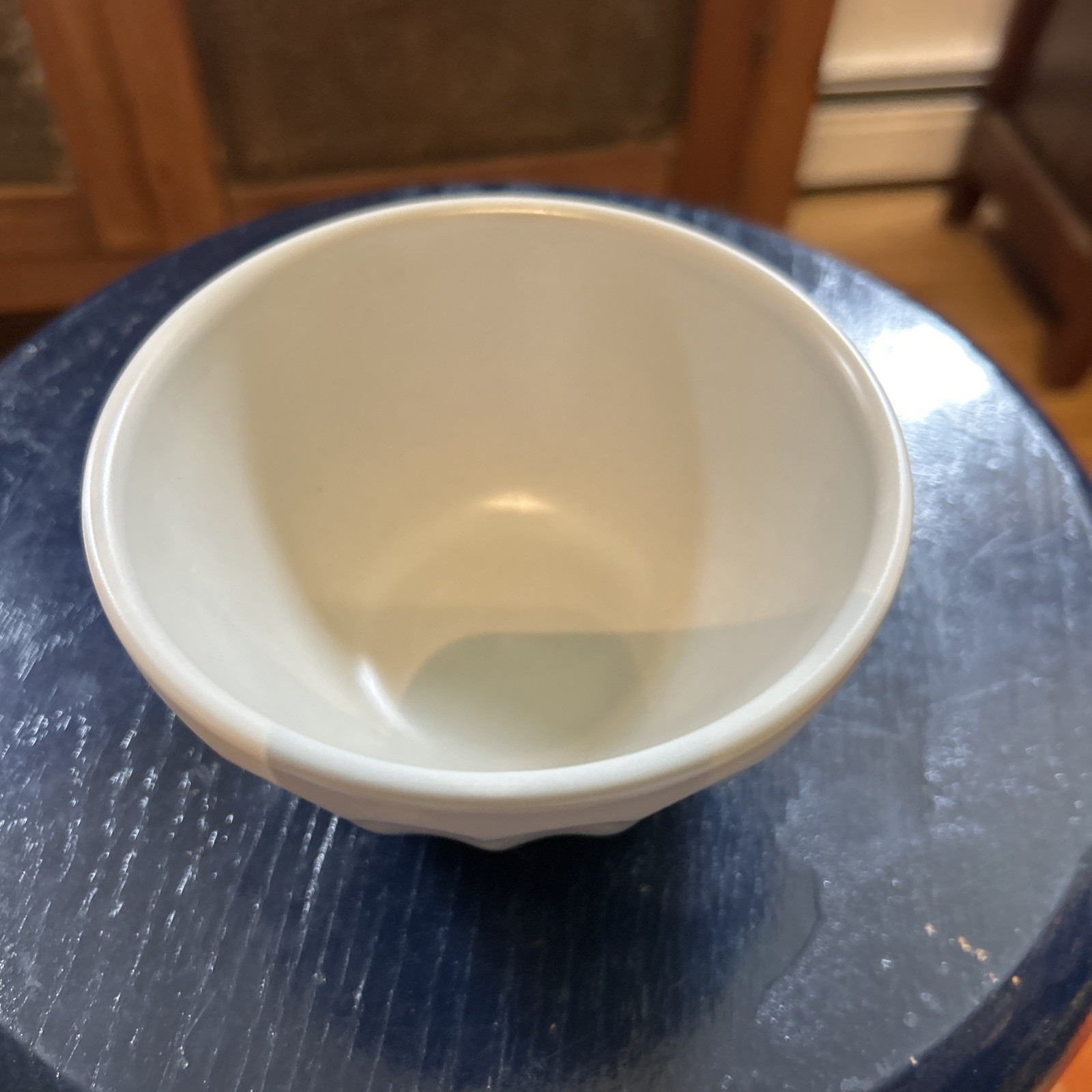 Anthropologie Gray Bowl 5 1/2 Inches In Diameter