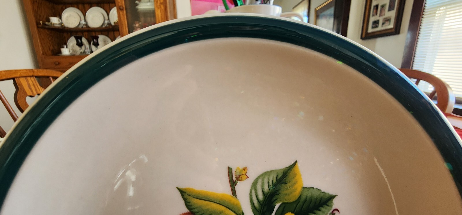 Apple Dinner Plate (s) 10 1/4″ China Pearl Casuals Stoneware Red Green !
