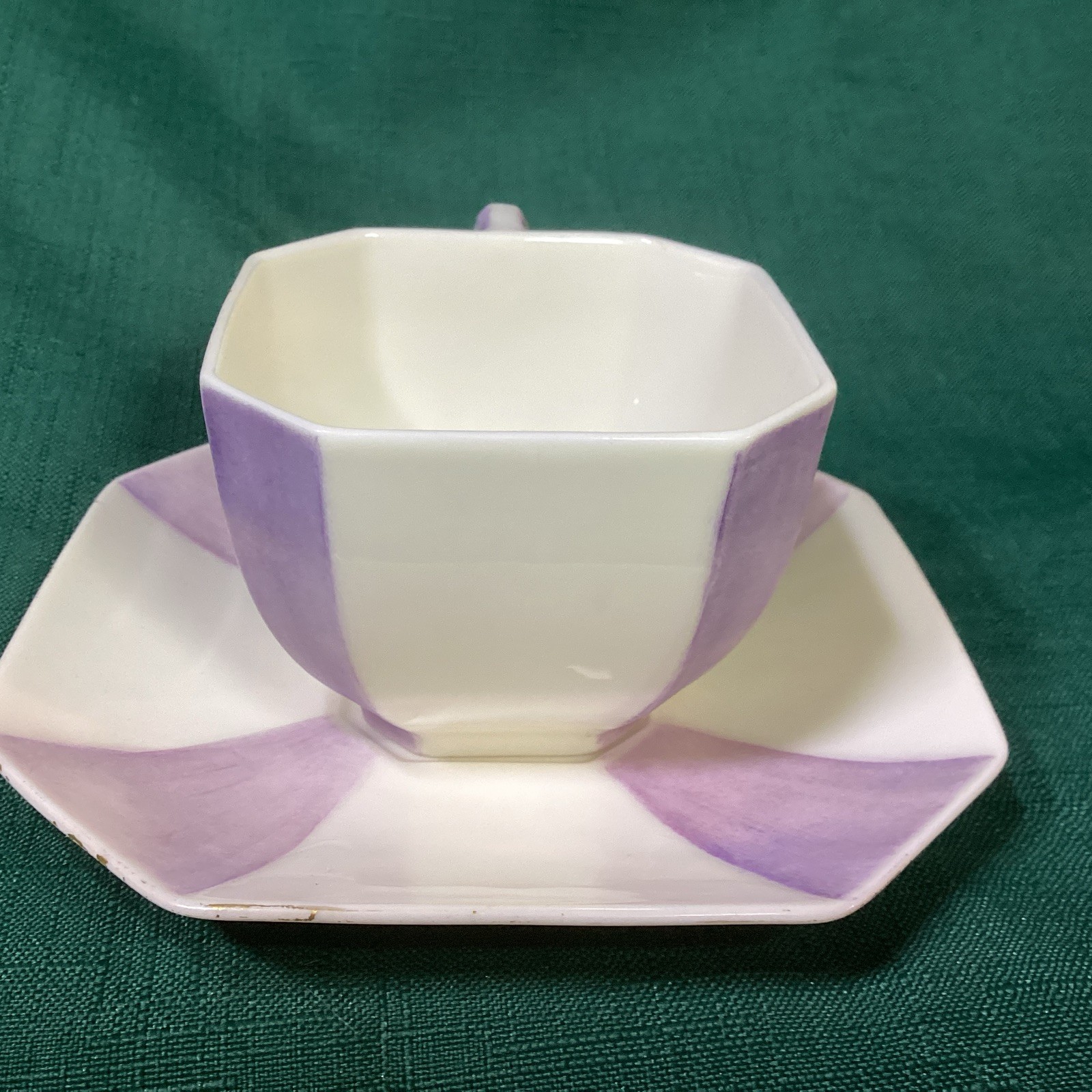 ANTIQUE Unique RARE Antique BELLEEK LENOX CAMEO 1899-1906 Cup & Saucer