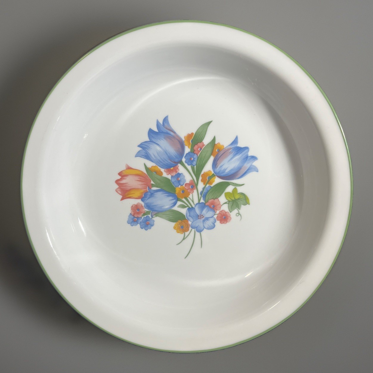 CORELLE FRESH CUT TULIPS PIE SERVING PLATE 👉🏼EUC👈🏼