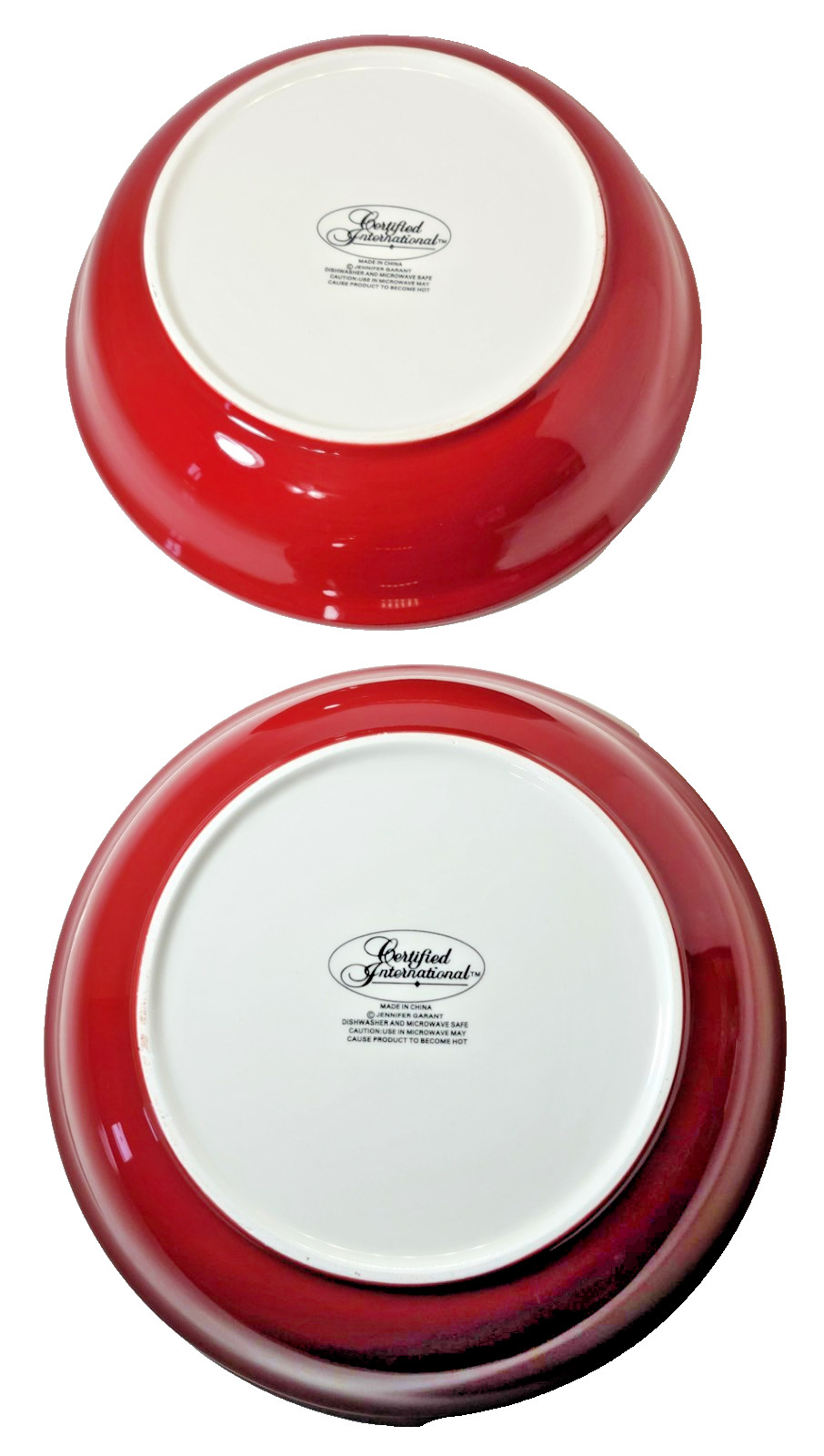 Certified International Buon Appetito Pasta Bowls Lot of 4