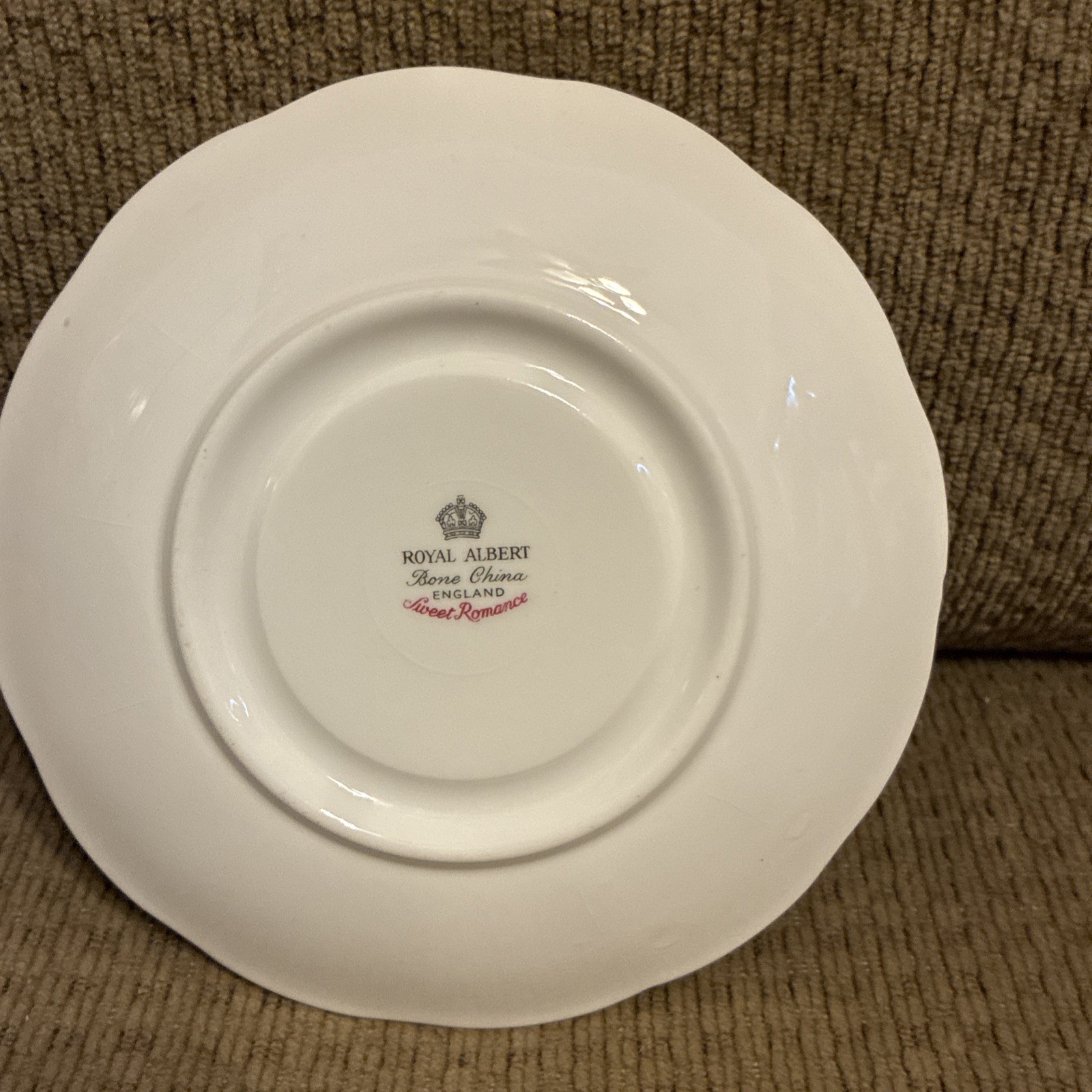 Royal Albert Creamer and Saucer Sweet Romance England