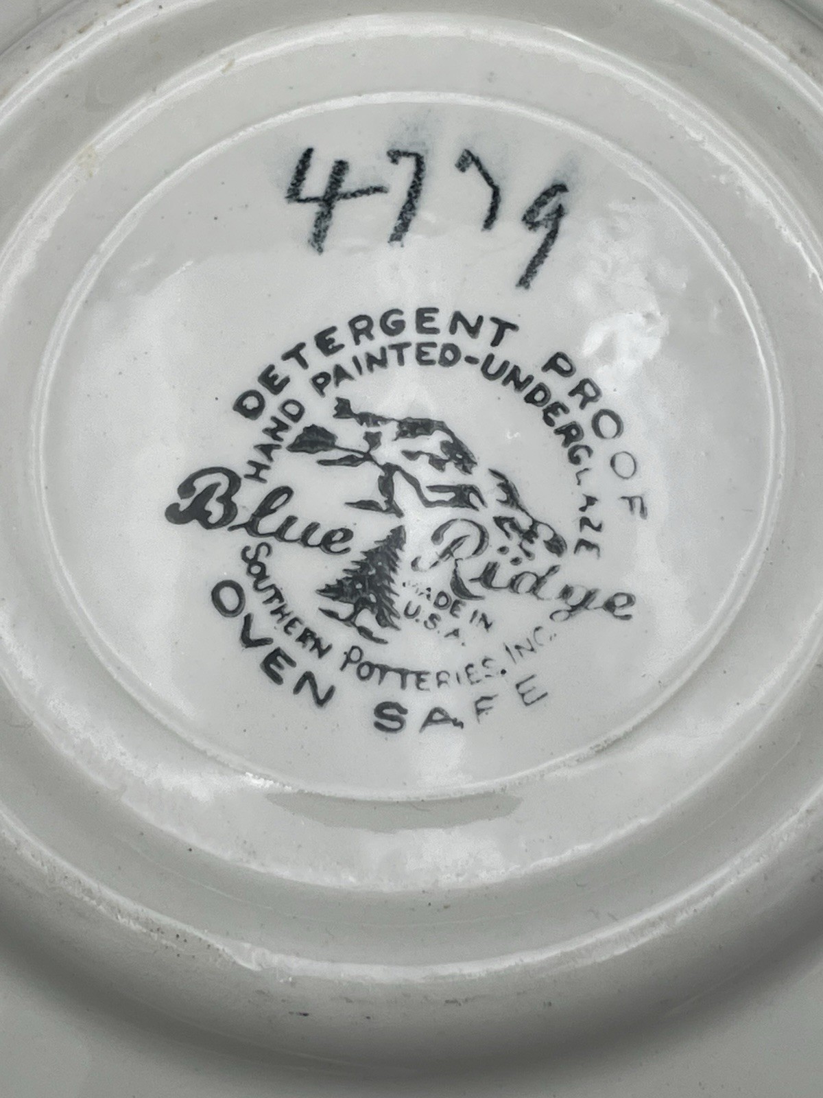 Blue Ridge Wheat Pattern 9” Bowls