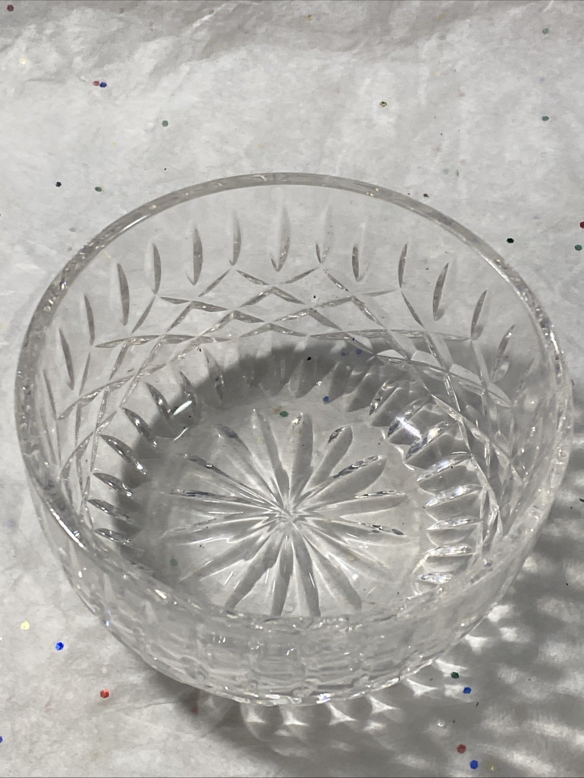 Antique Waterford Crystal made in Ireland Candy 4” Dish Bowl
