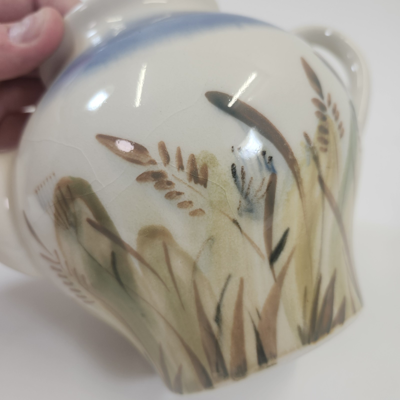 Julia Kirillova Teapot Signed 1997 Russian Studio Pottery Figural Art Whimsical
