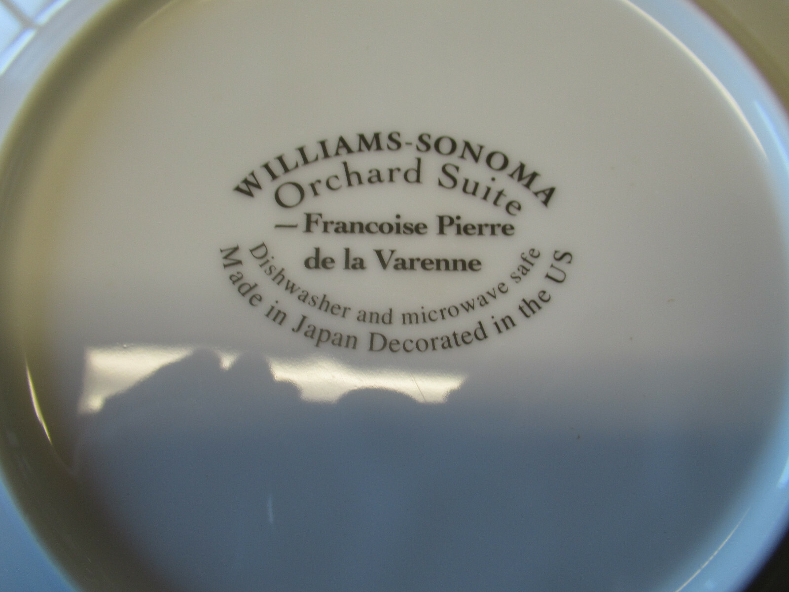 Williams Sonoma Japan ORCHARD SUITE Salad Plate 8″ Asst 1 ea 3 available