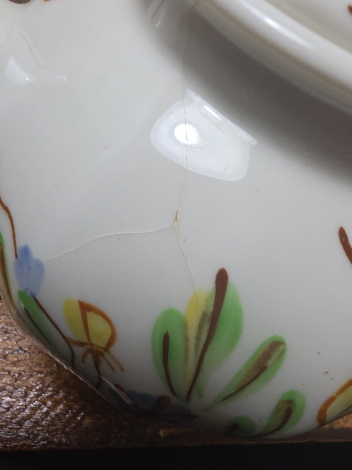 *Blue Ridge Southern Pottery Tea Pot. NES20