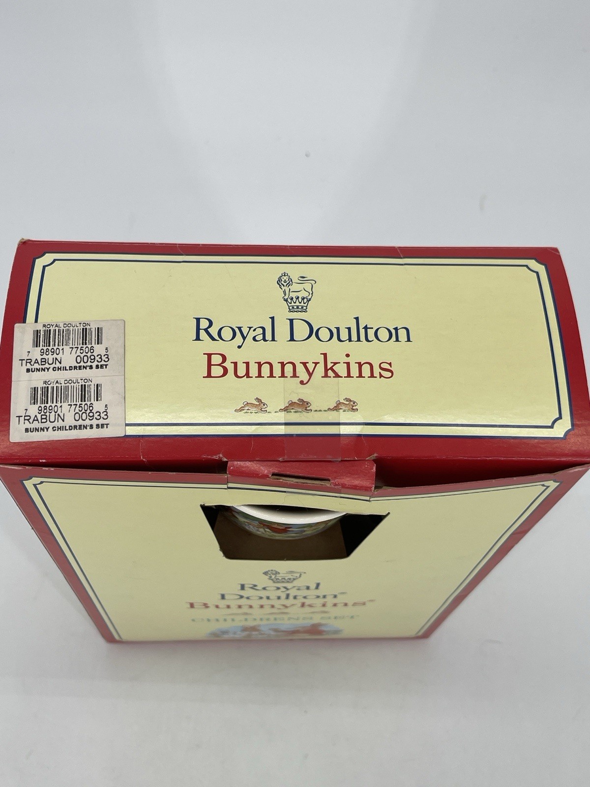 Vintage 1994 Royal Doulton Bunnykins Three Piece Child’s Bone China Set