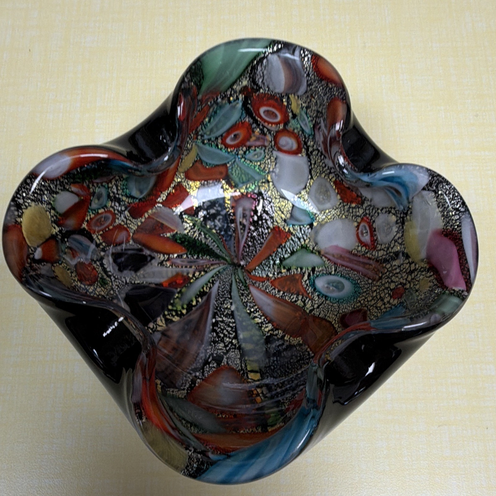 Vintage Italian Tutti Frutti bowl-5 1/2 Inches