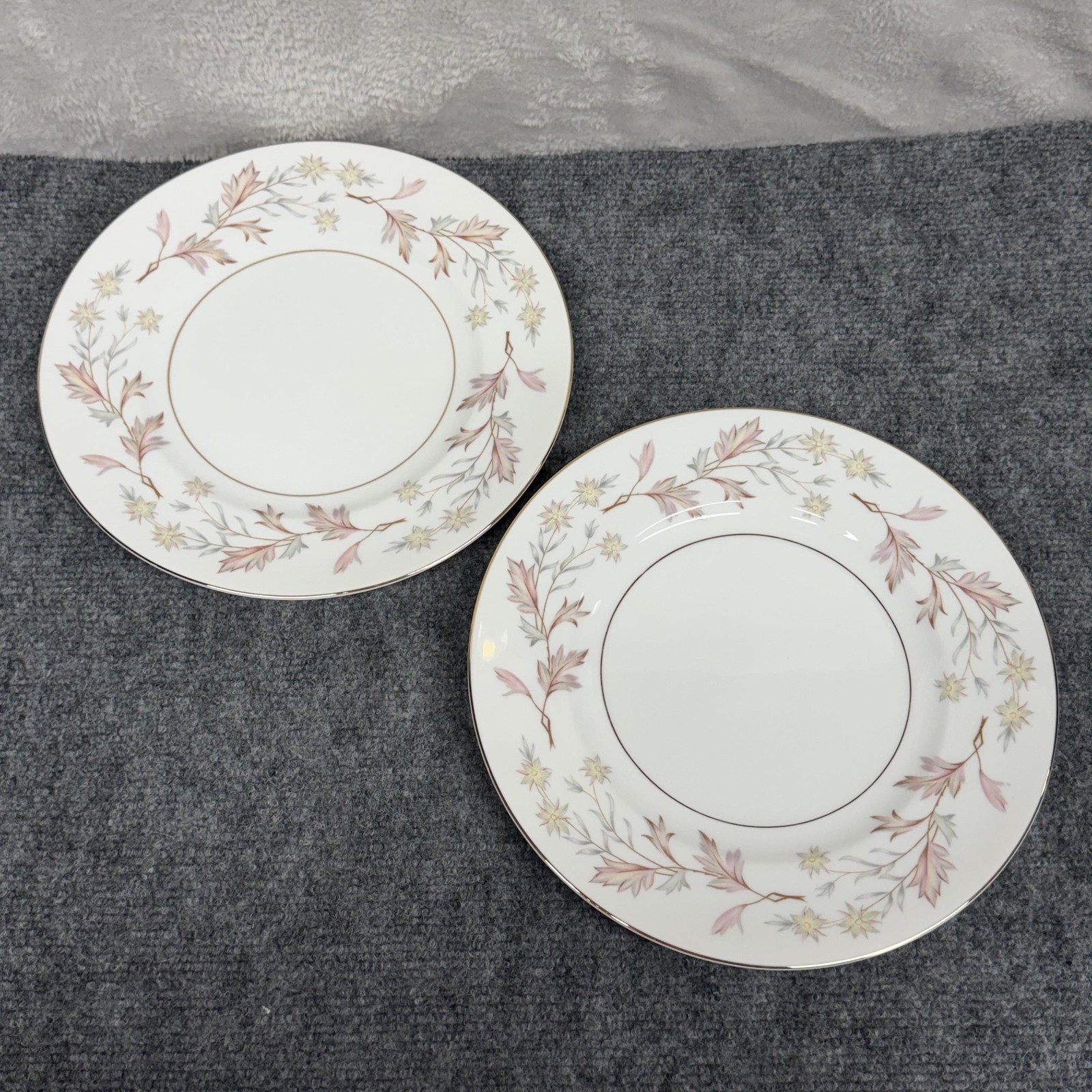 Vintage Harmony House Woodhue Dinner Plates SET OF 10 Fine China 10 1/4″ Japan