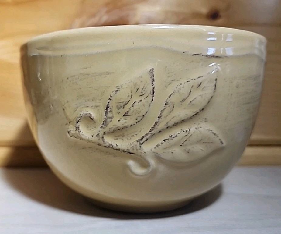Soup Cereal Bowls Le Gourmet Chef Yellow Leaves