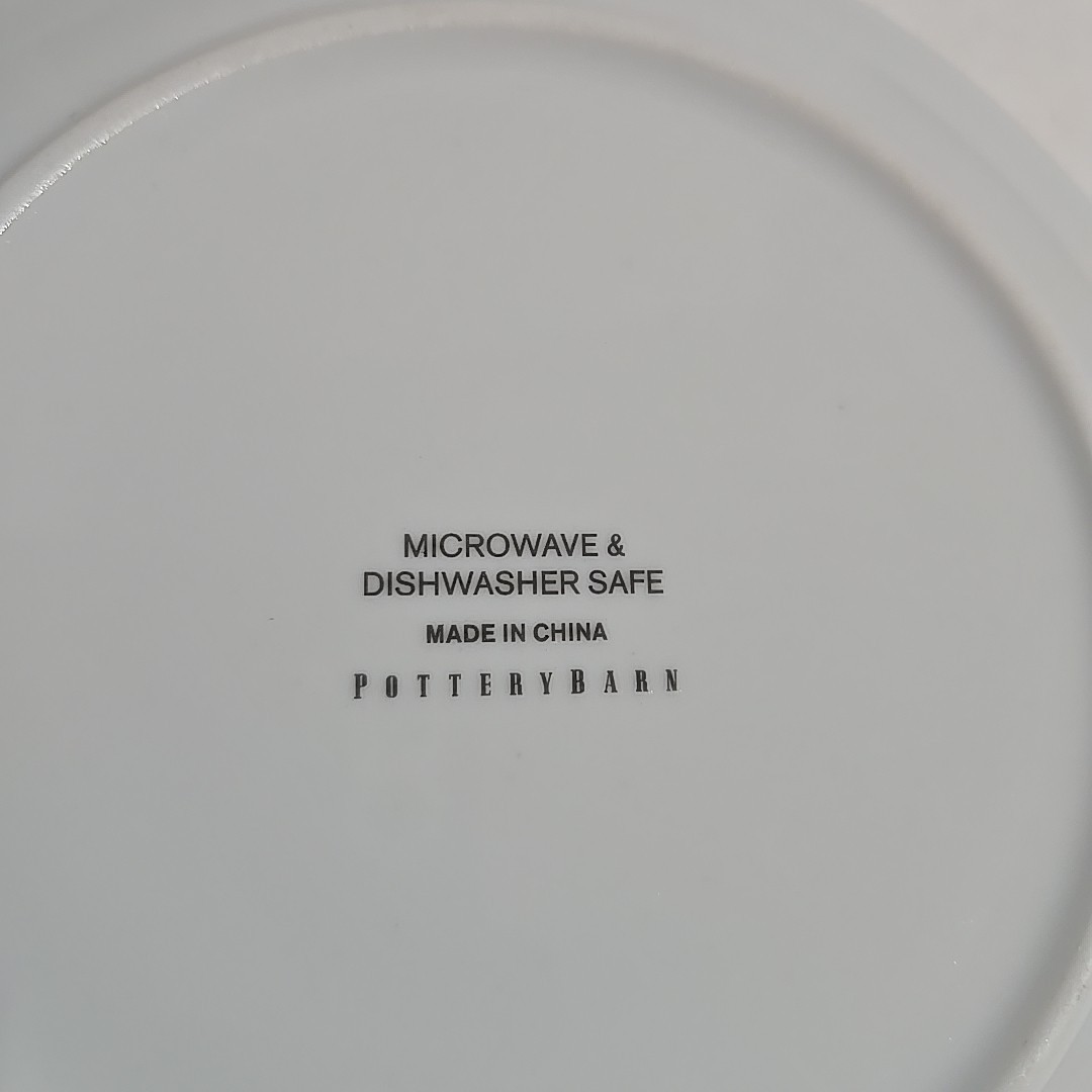 Pottery Barn 12 Days of Christmas Holiday Plates Desert Salad Complete Set