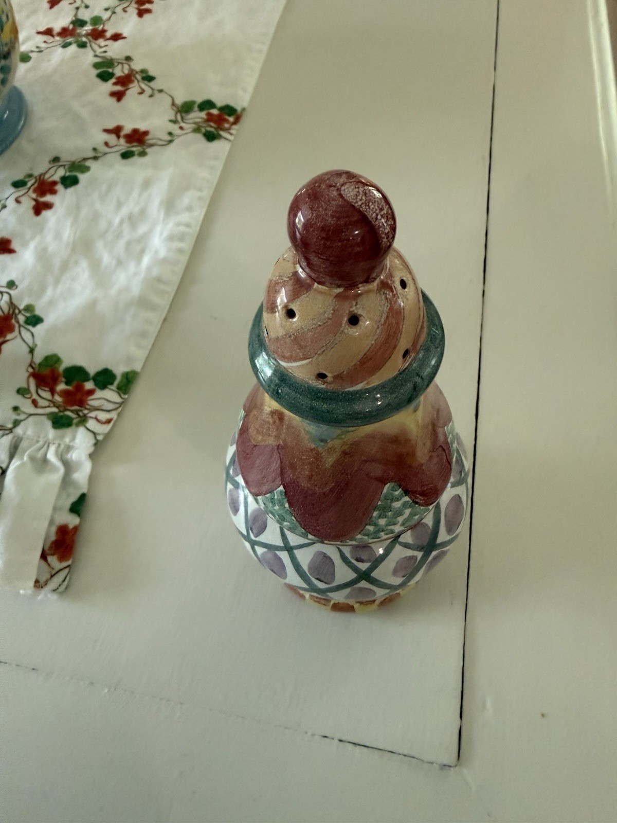 Retired Mackenzie-Childs Keukenhof sugar shaker