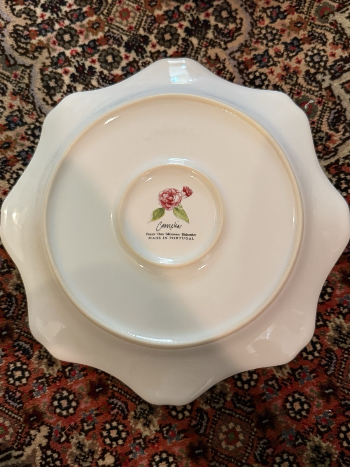Set of 4 Juliska Berry & Thread Floral Sketch Assorted Dessert/salad Plates 9 In