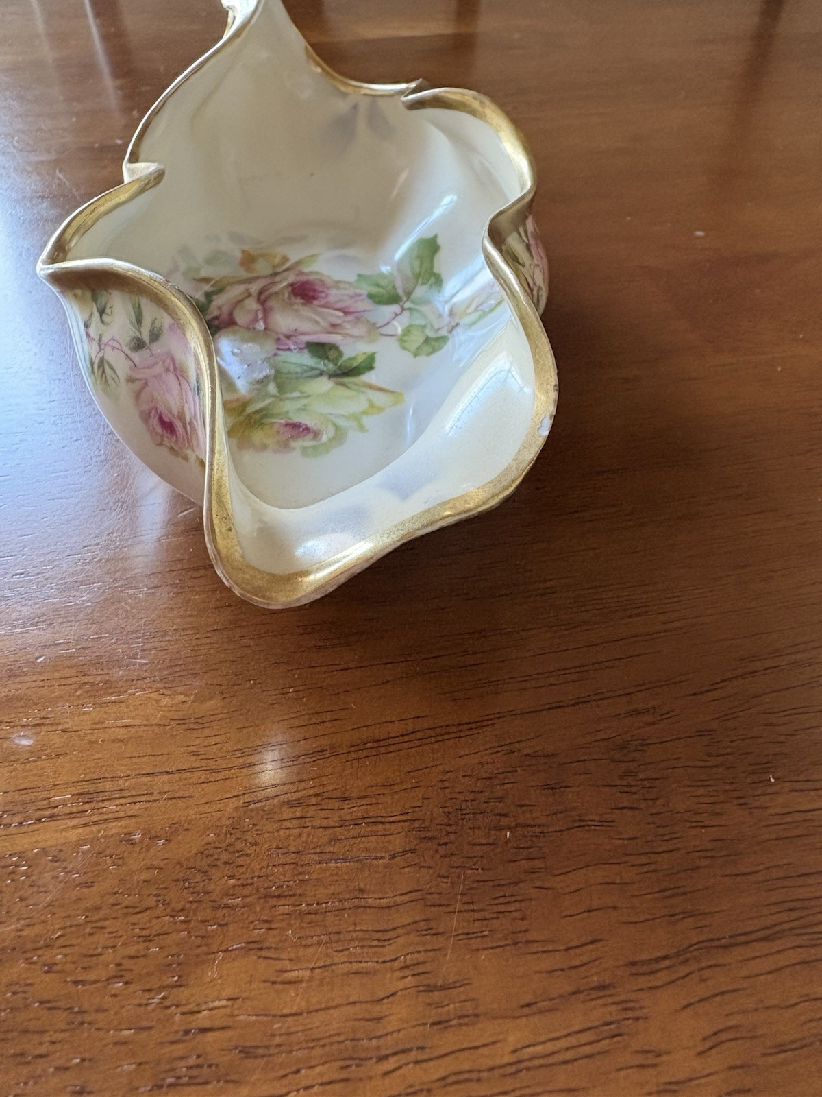 Royal Rudolstadt Prussia Antique Gravy Boat Beyer & Bock Porcelain