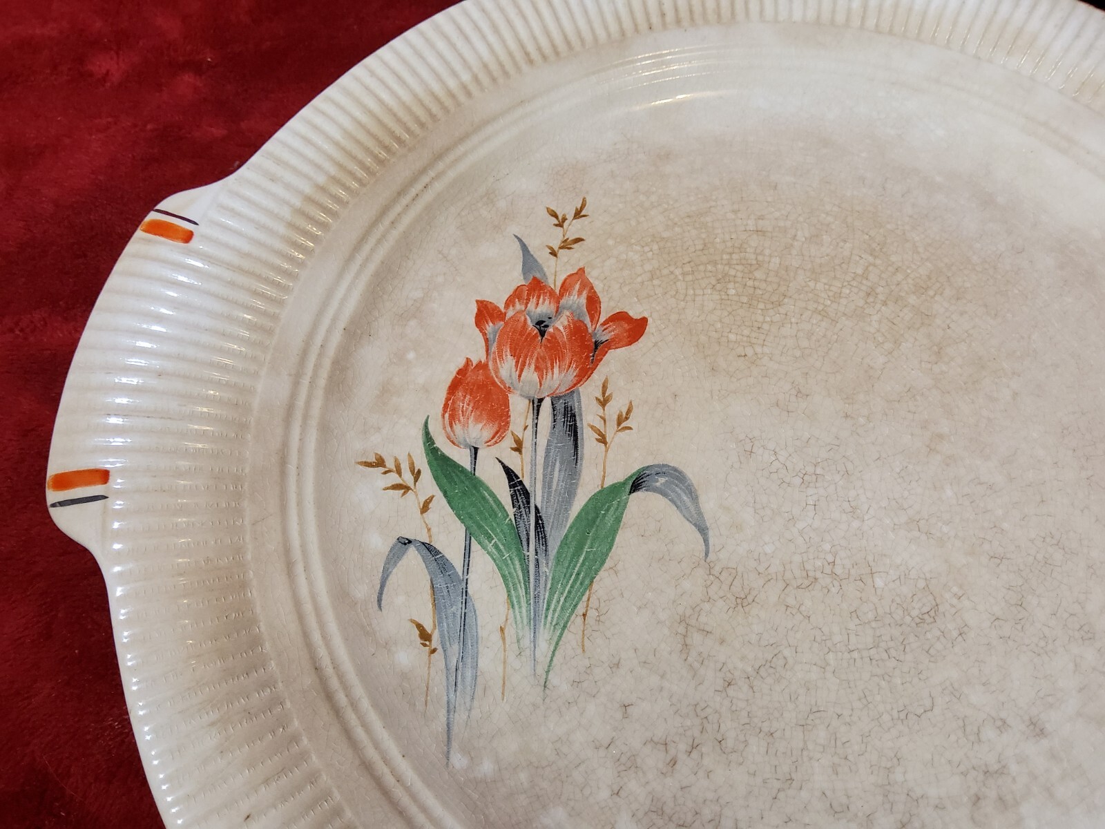 Vintage Victory by Salem China Co., Salem OH Serving Plate