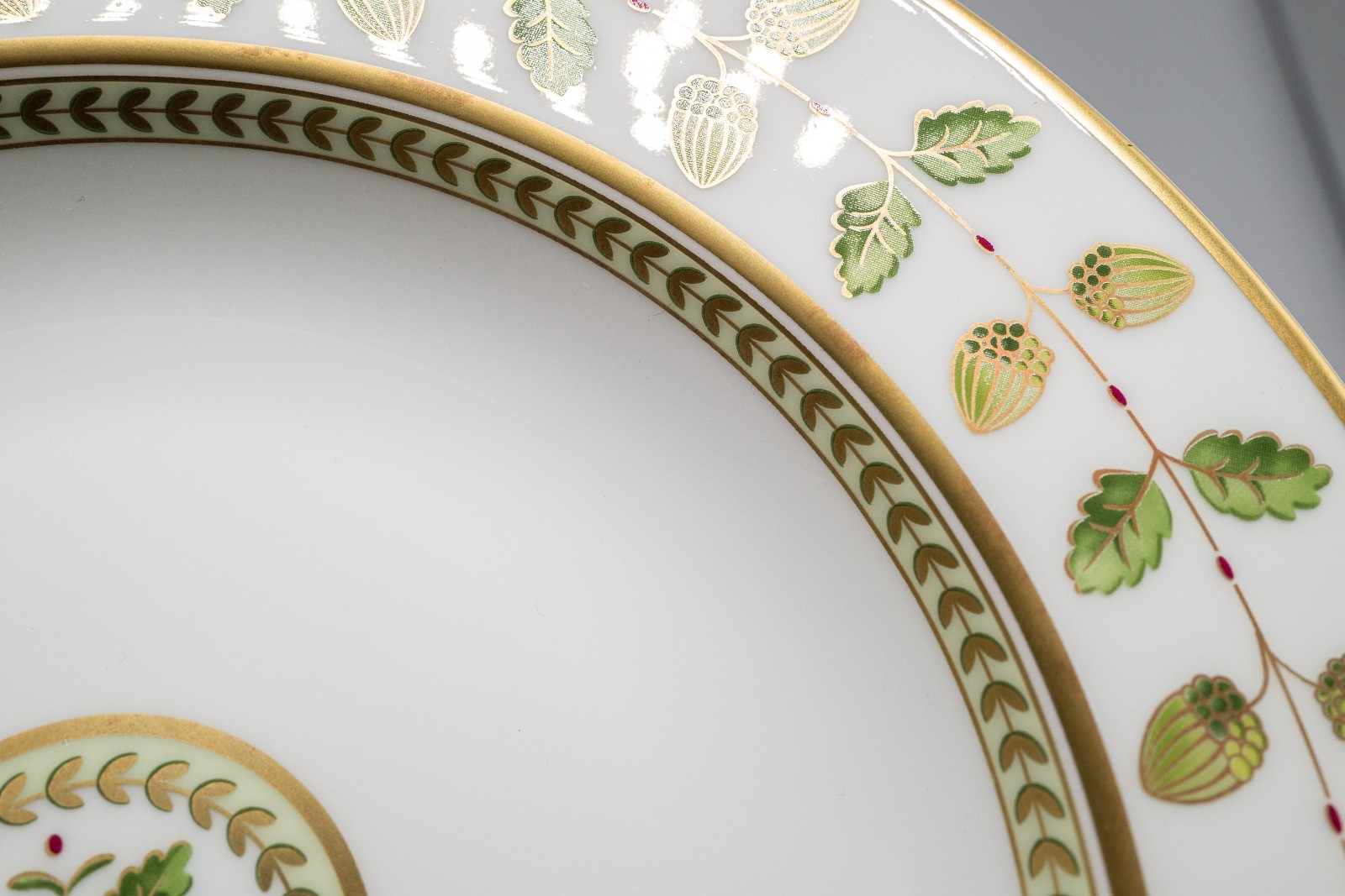 Bernardaud Limoges Constance Rimmed Soup Bowls 8 3/4″ Set of 10 – FREE USA SHIP