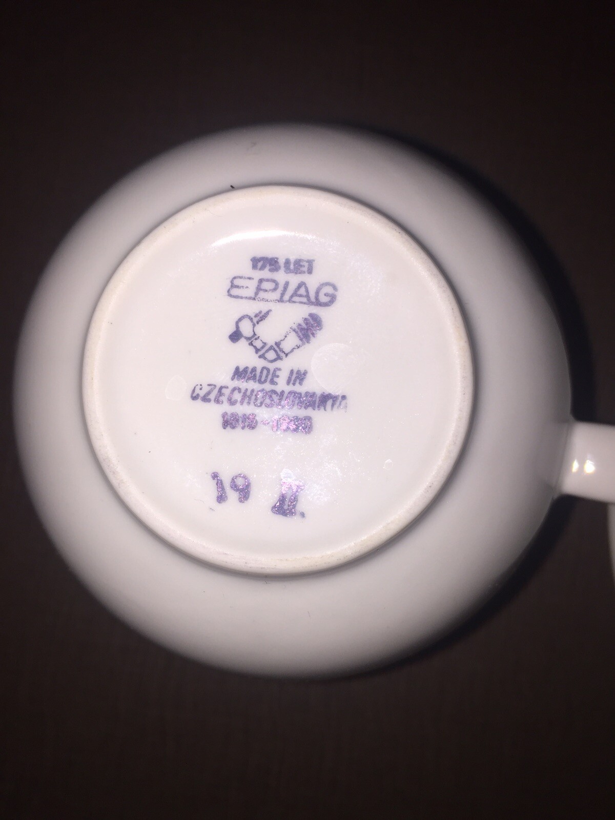 epiag czechoslovakia china Creamer And 4 Cup And Saucer Sets