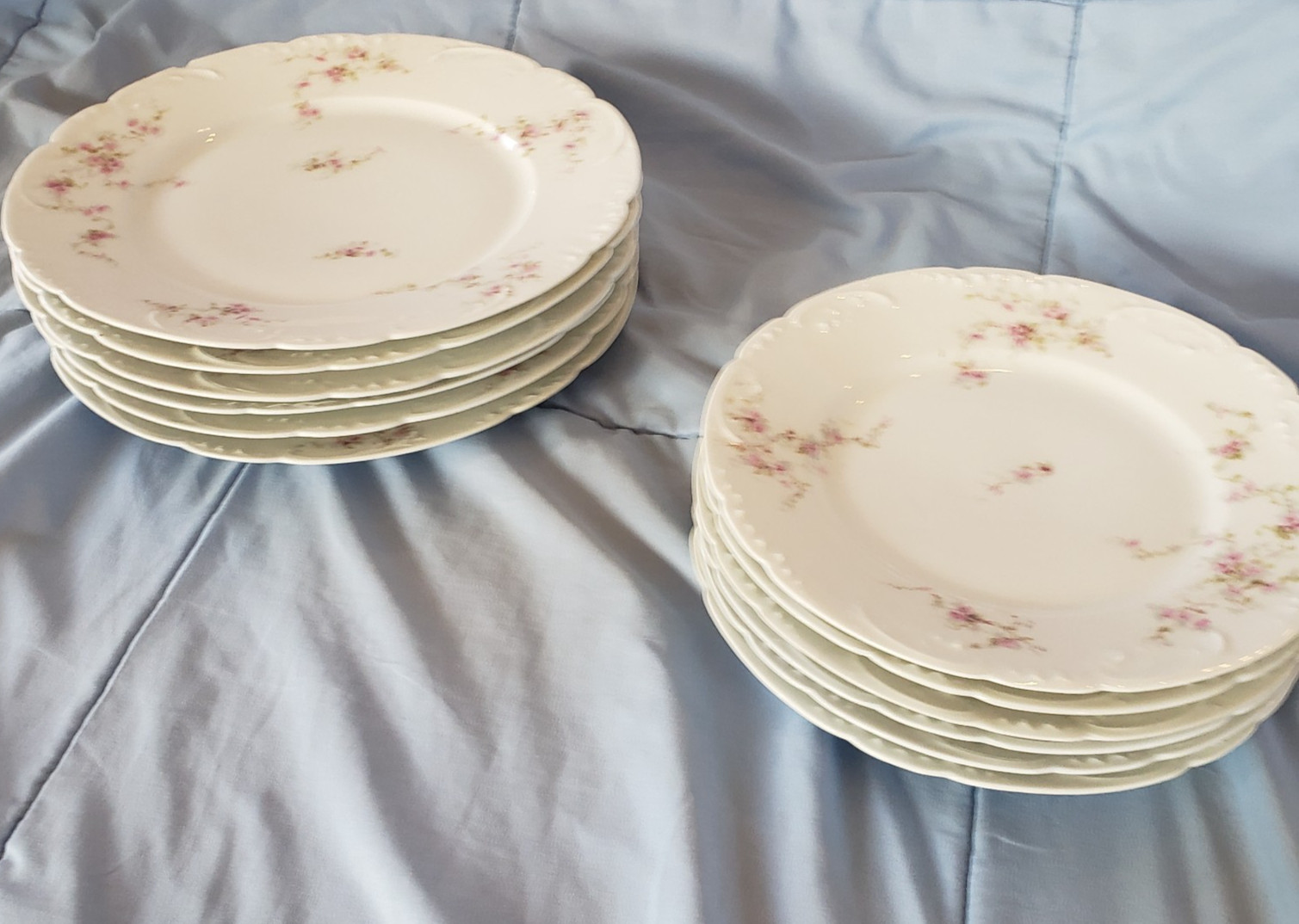 Theodore Haviland Limoges France Set of 12 Antique Plates French Porcelain