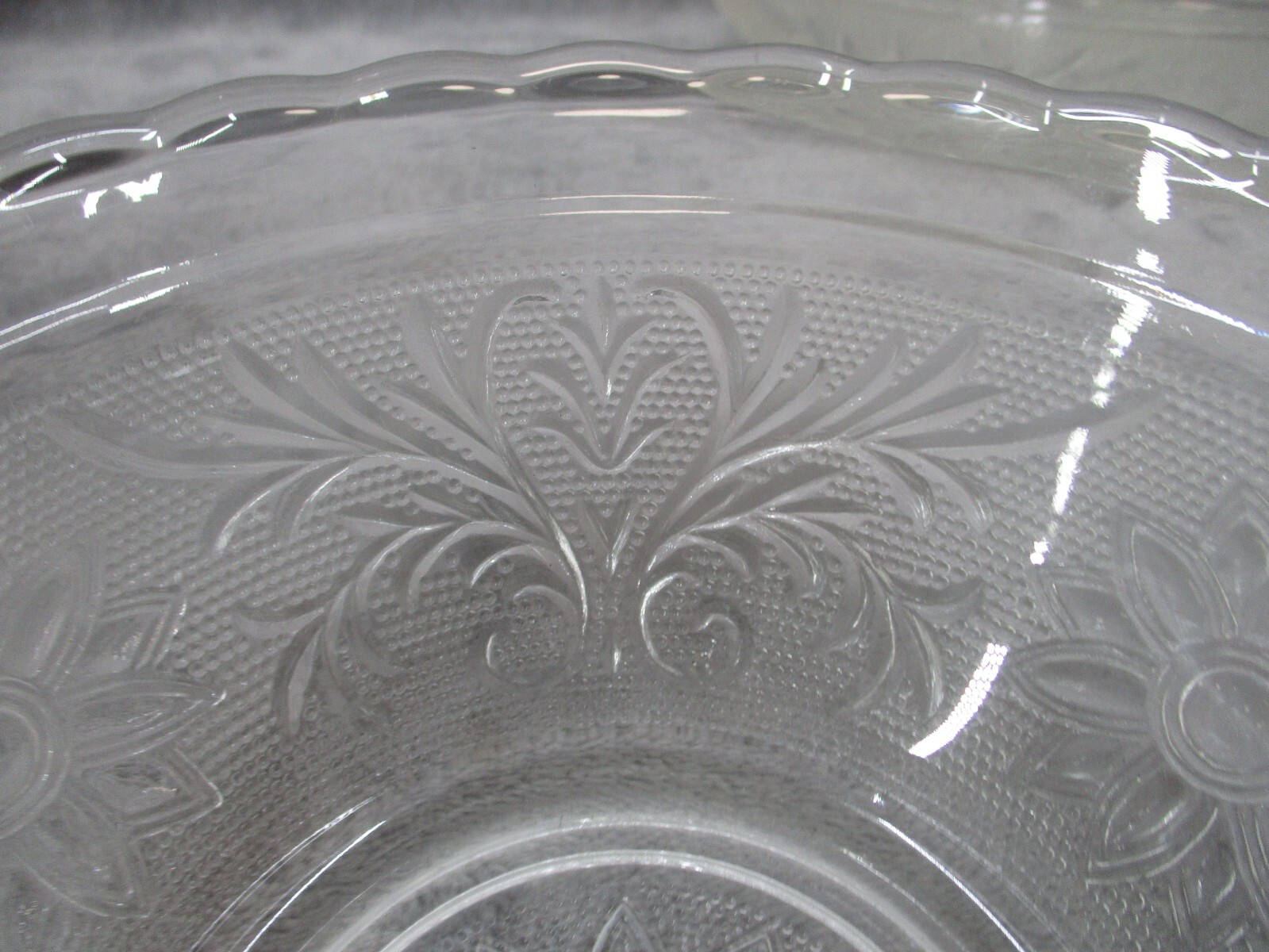 Anchor Hocking Oval Serving Bowl Round Cereal Bowl Set Sandwich Clear Glass 2pcs