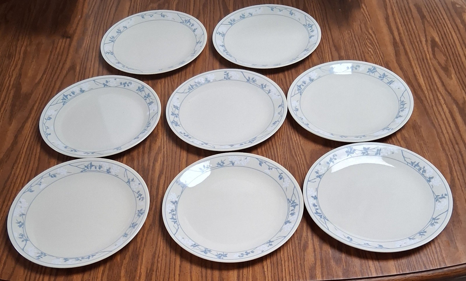 Corelle Corning Ware First of Spring Dinner Plates 10.25” Set Of 8