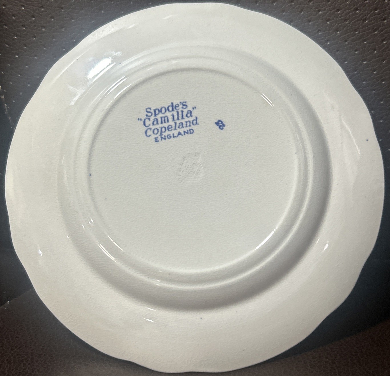 Vintage Copeland Spode Blue Camilla 6 1/4″ Bread and Butter Plates Set Of 6 +1