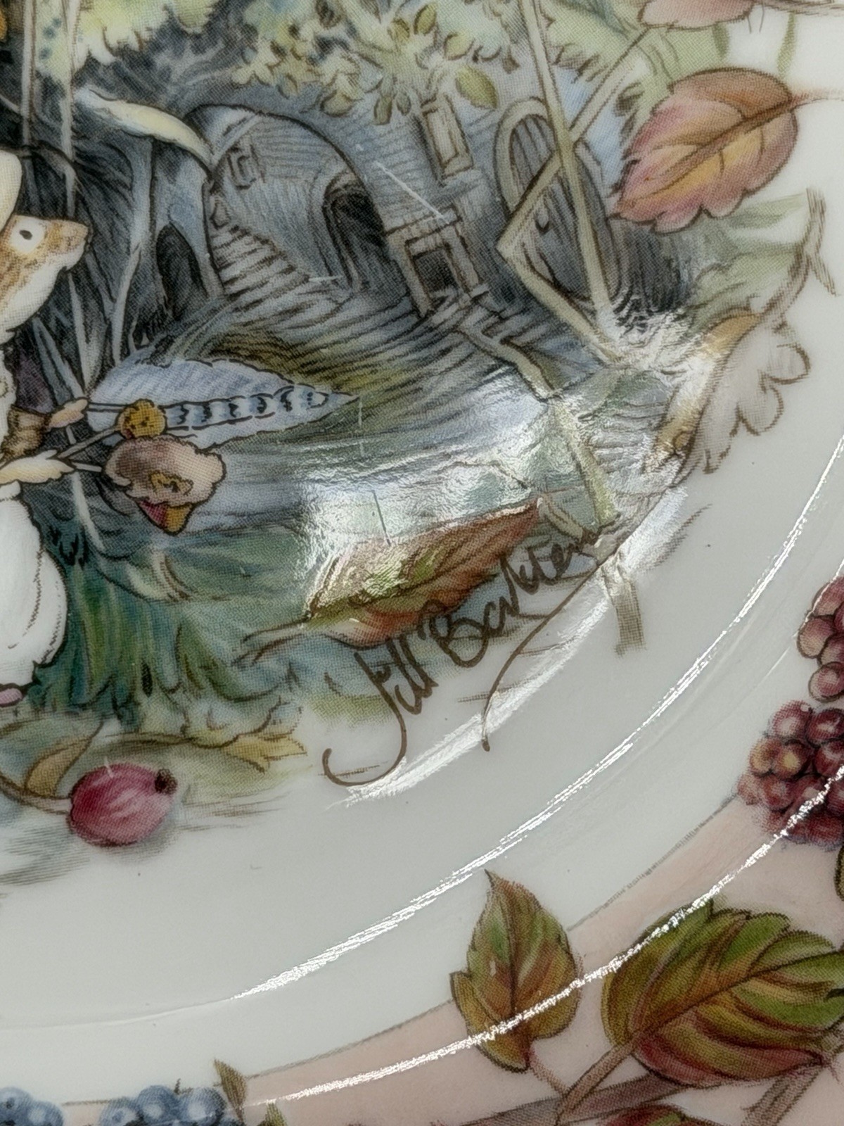 Royal Doulton Brambley Hedge Four Seasons Collection (set of four plates) 6 1/4″