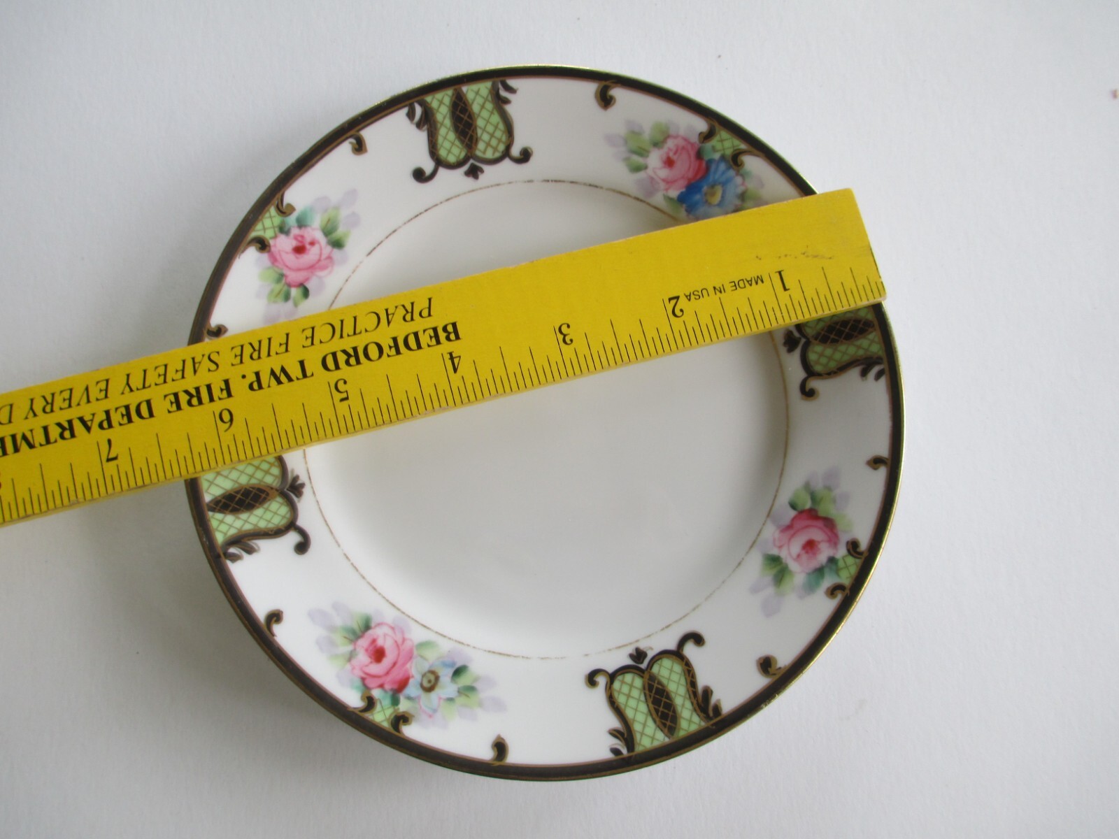 Rare Lot Of 4 Vintage Noritake Saucers 6 1/2 inch C62