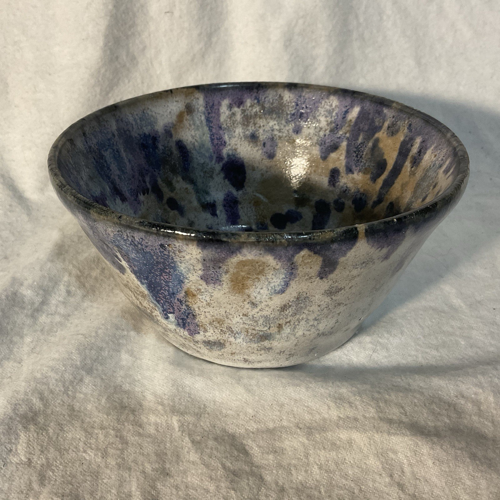 Studio Pottery- 6″ Bowls, Set of 2, Artist Signed