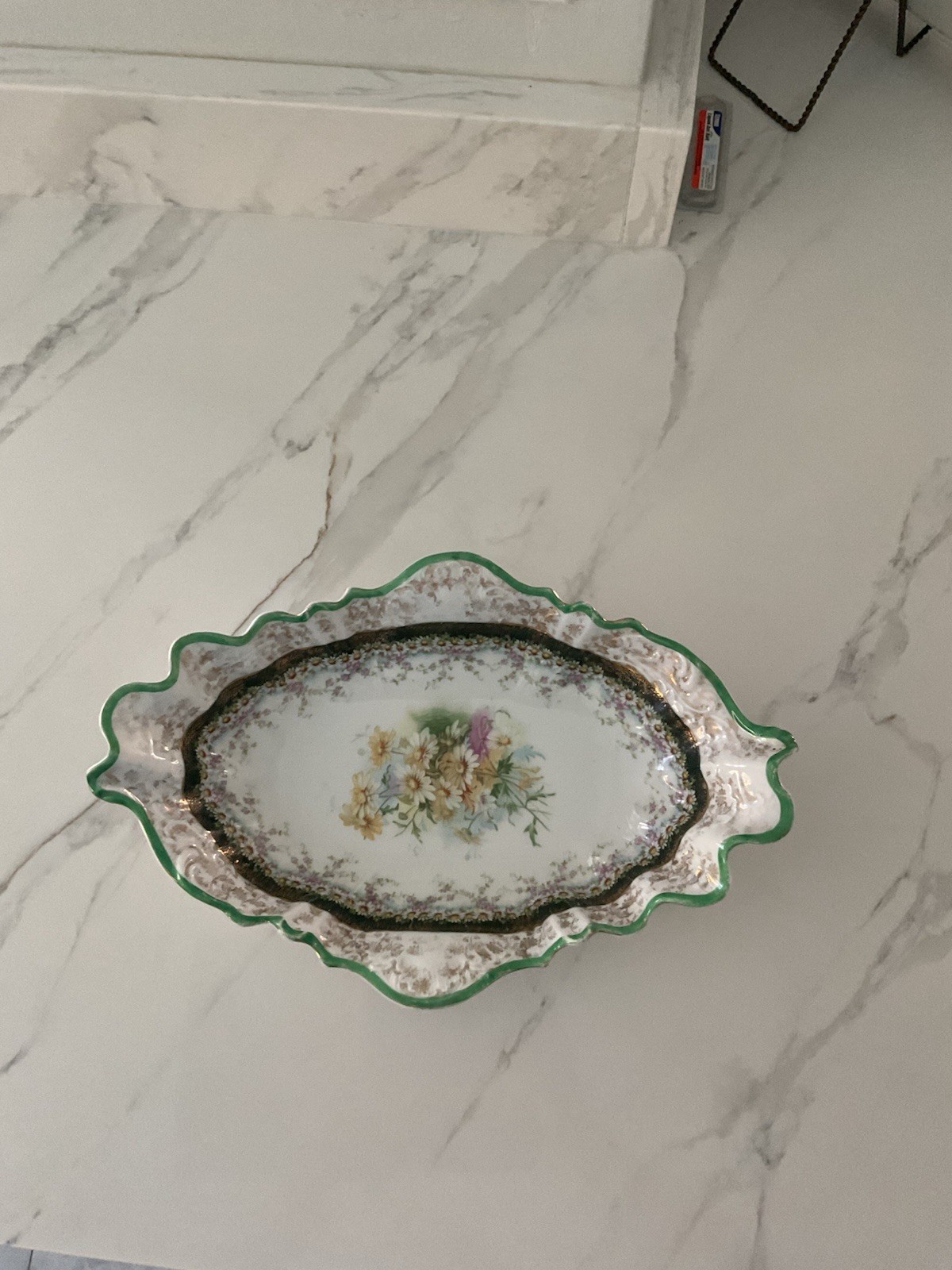 Carl Tielsch Altwasser Oval Serving Dish c1875-1914