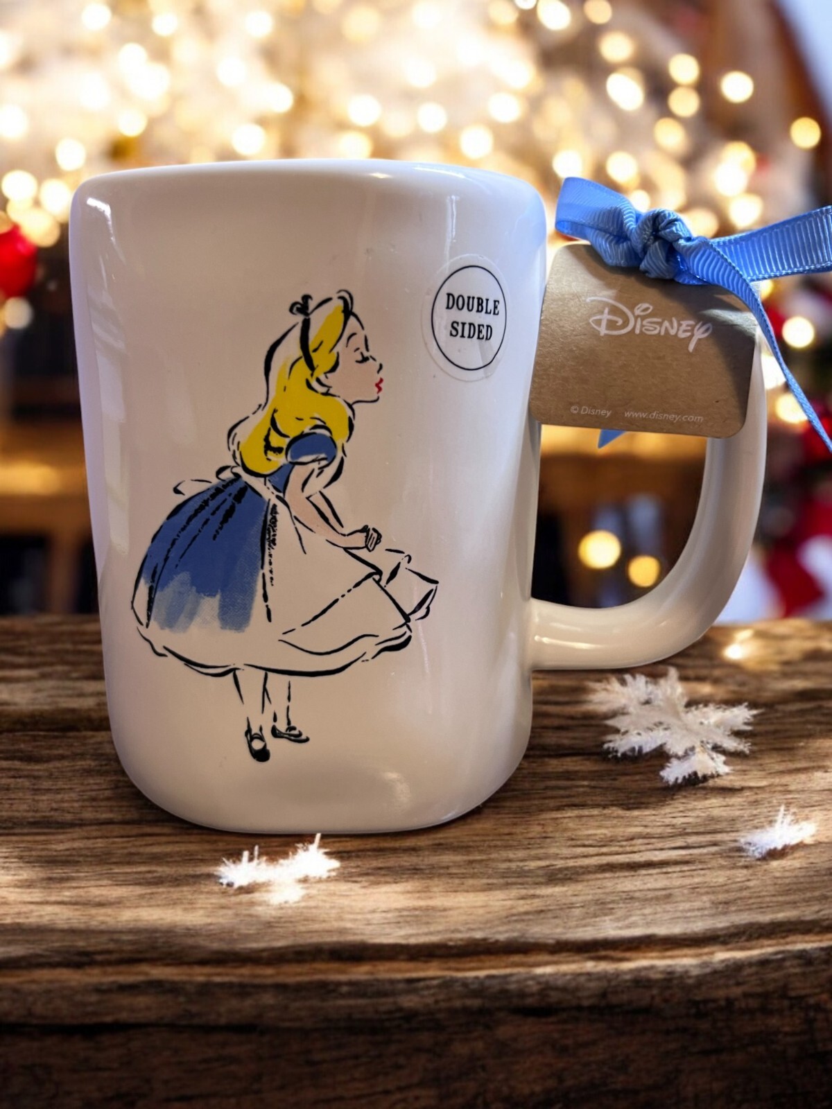 Rae Dunn Alice in Wonderland Mug & Lip Gloss Bundle – Disney Collectible Gift