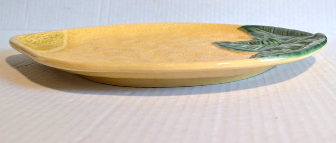 Bordallo Pinheiro Lemon Serving Platter 9″ x 12″ – Made in Portugal – Lovely!