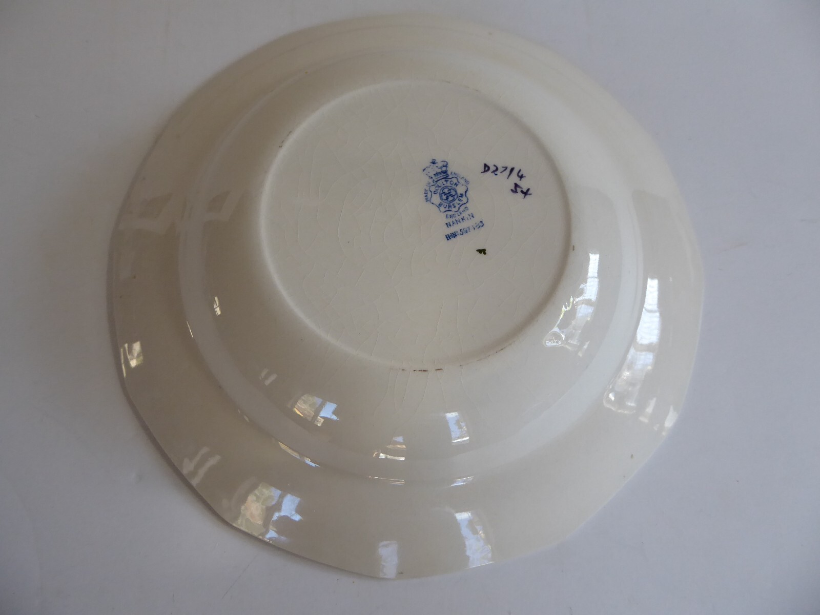 Doulton Burslem Nankin Rimmed Large Soup Bowl no. 2