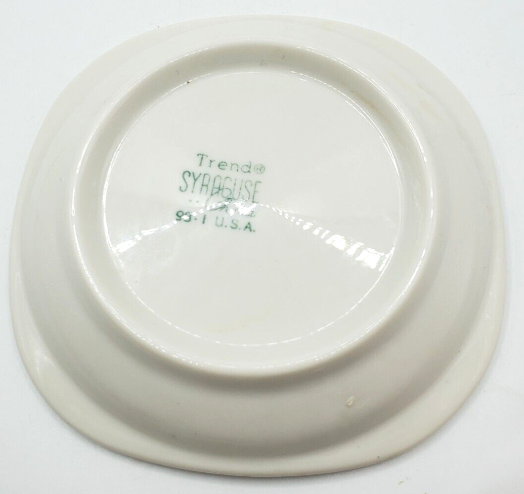 Trend Syracuse Plate 5″1/4″wide Square Diamond Jubilee Eames ERA Atomic