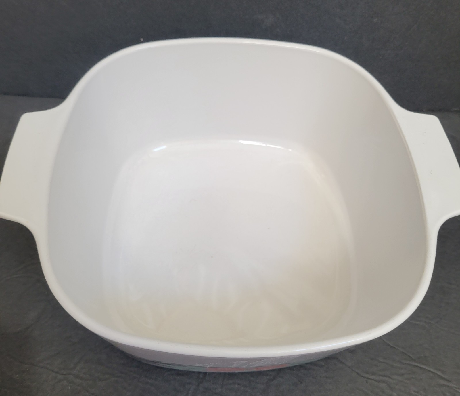 6pc Corning Silk & Roses Casserole Dishes A-2-B, A-3-B, A-5-B w/ Pyrex Lids EXC