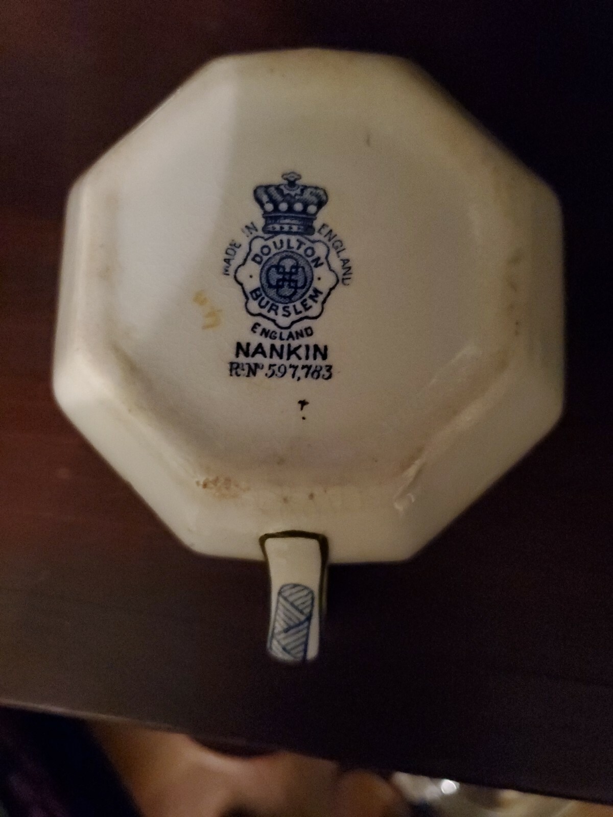 Vintage Doulton Burslem Nankin Creamer