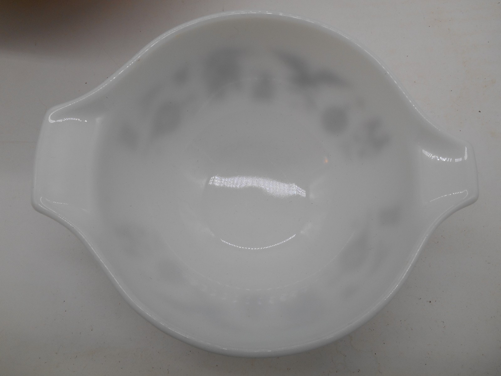 Vintage Set of 4 Pyrex Early American Cinderella Nesting Mixing Bowls 441-444