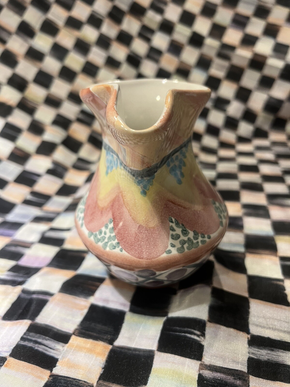 Mackenzie Childs Vintage Keukenhof Creamer.