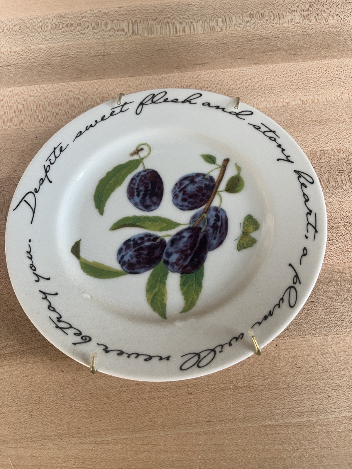 William Sonoma Orchard Suite Francoise Pierre De La Varenne. Hanging Plate