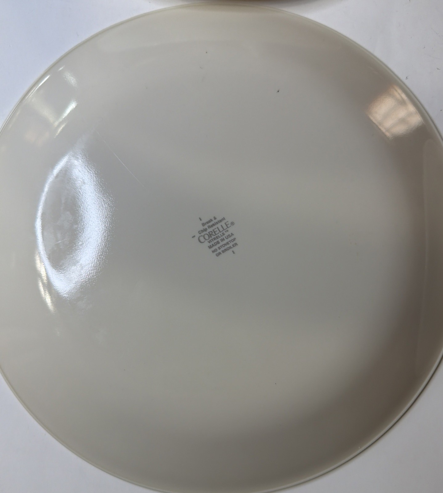 Set Or 4 Corelle SANDSTONE Dinner Plates Beige 10.25″