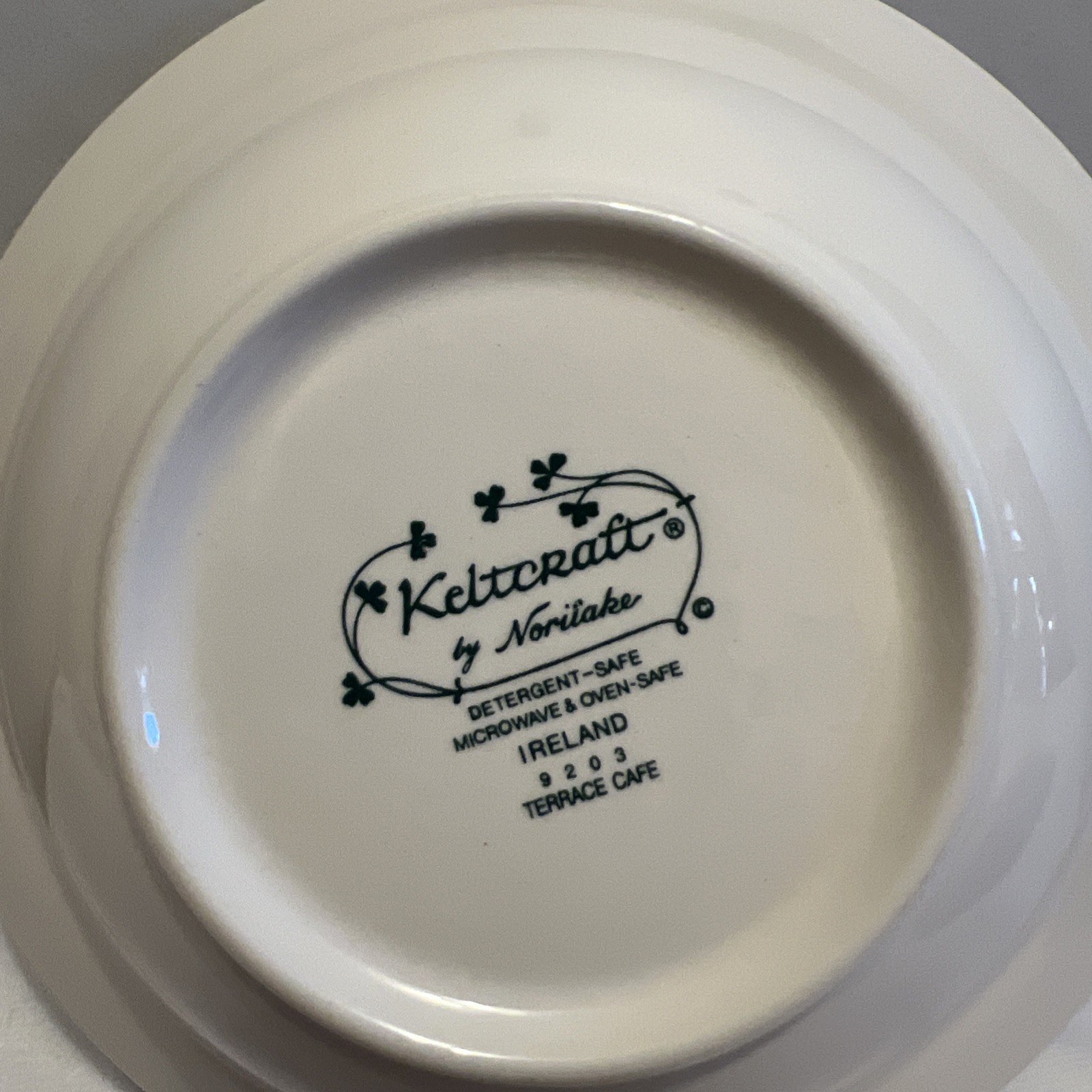 3 Noritake Keltcraft Ireland Terrace Cafe 7″ cereal soup bowls vintage 1994-1997
