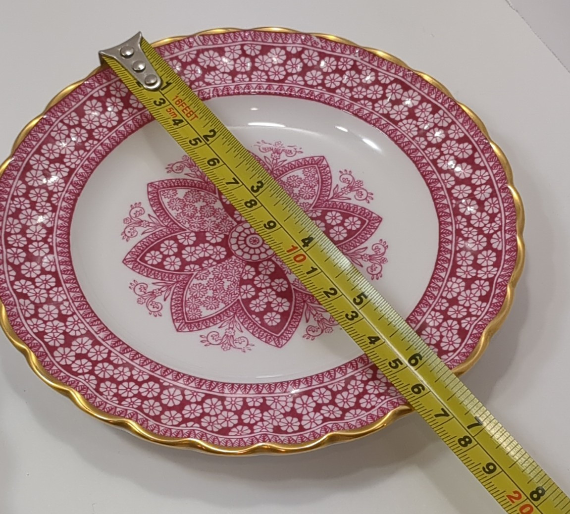 Primrose By Spode Dinner Plate 10 3/4” And 6 1/2″ Saucer Excellent Condition