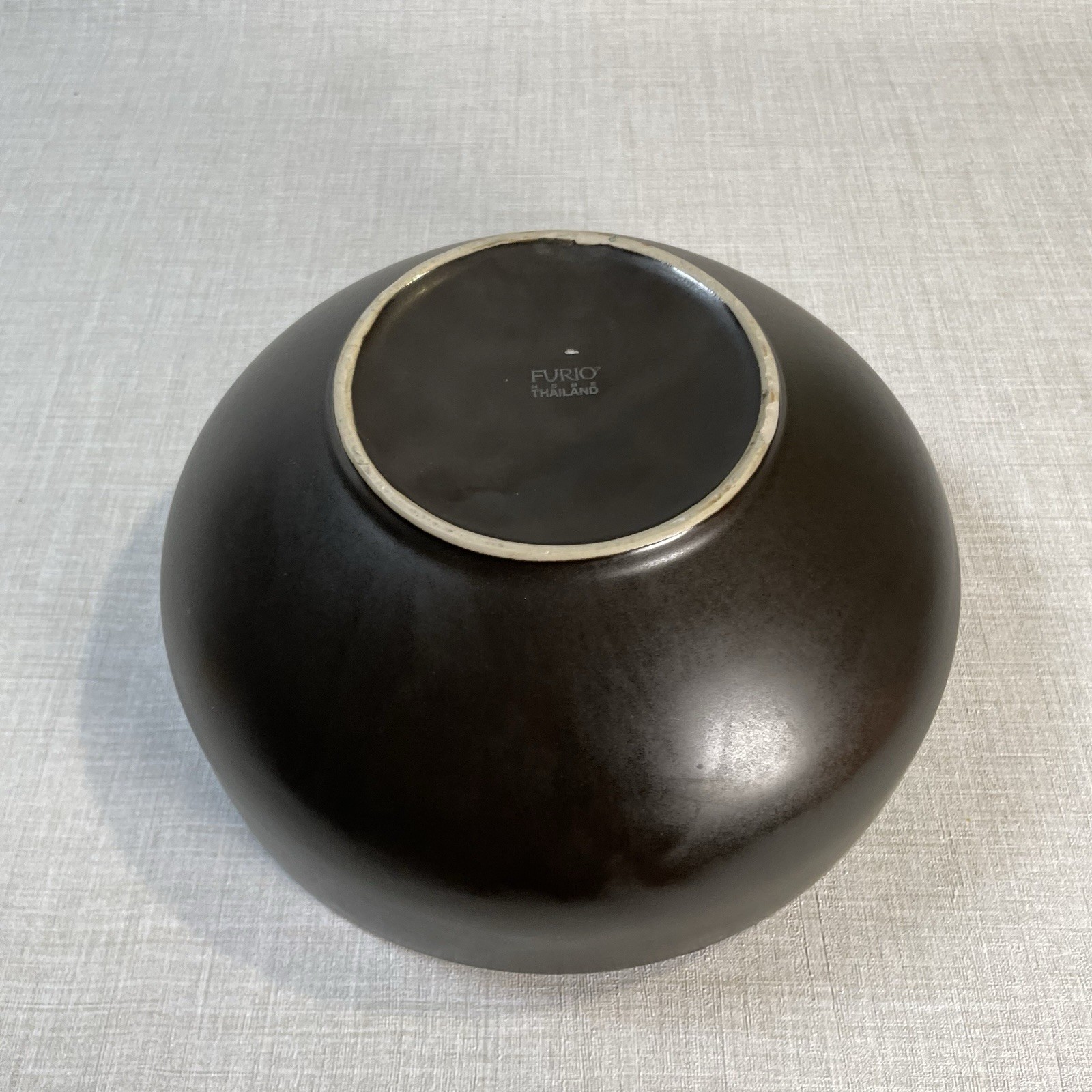 Furio Home Onyx Matte Black 9.5” Serving Bowl