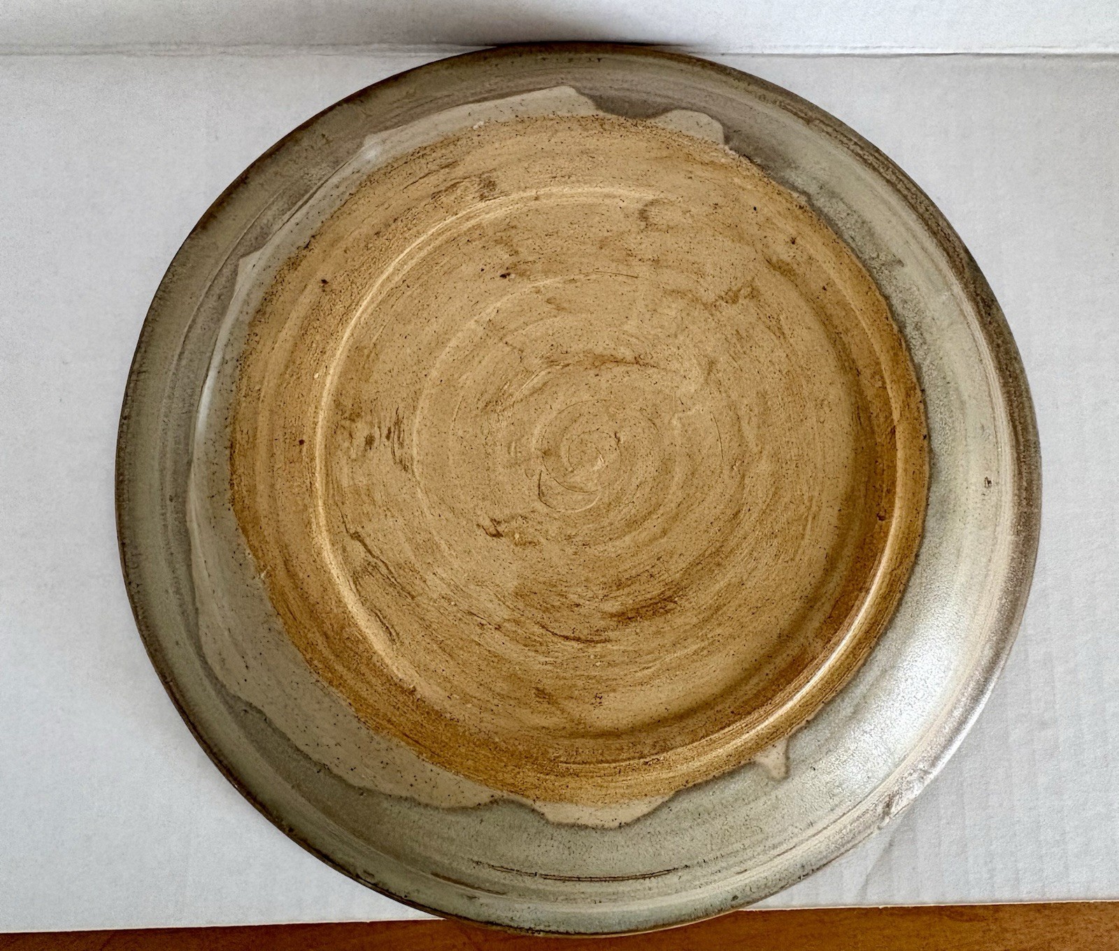 Vintage 1995 Studio Pottery Sow Pig Piglets Bowl Signed HR Folk Art 9”